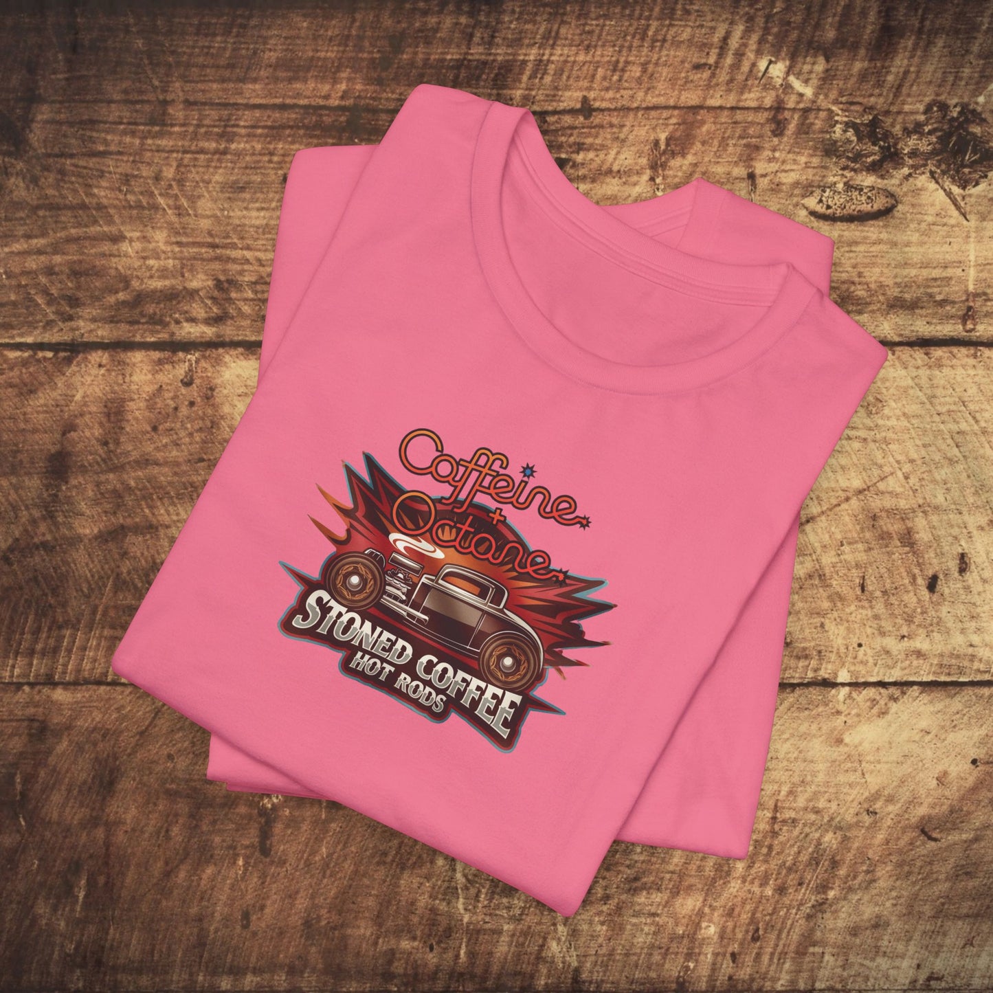 Stoned Coffee Co Hot Rods Tee Caffeine + Octane