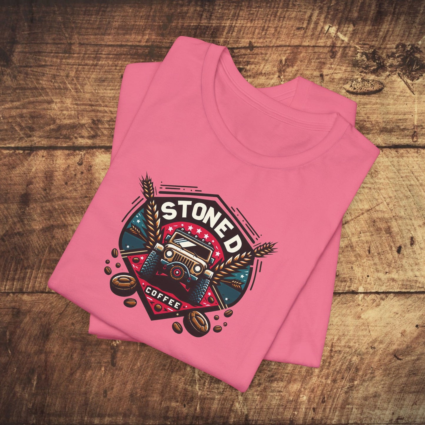 Graphic Tee - Stoned Coffee Company Jeeper Logo