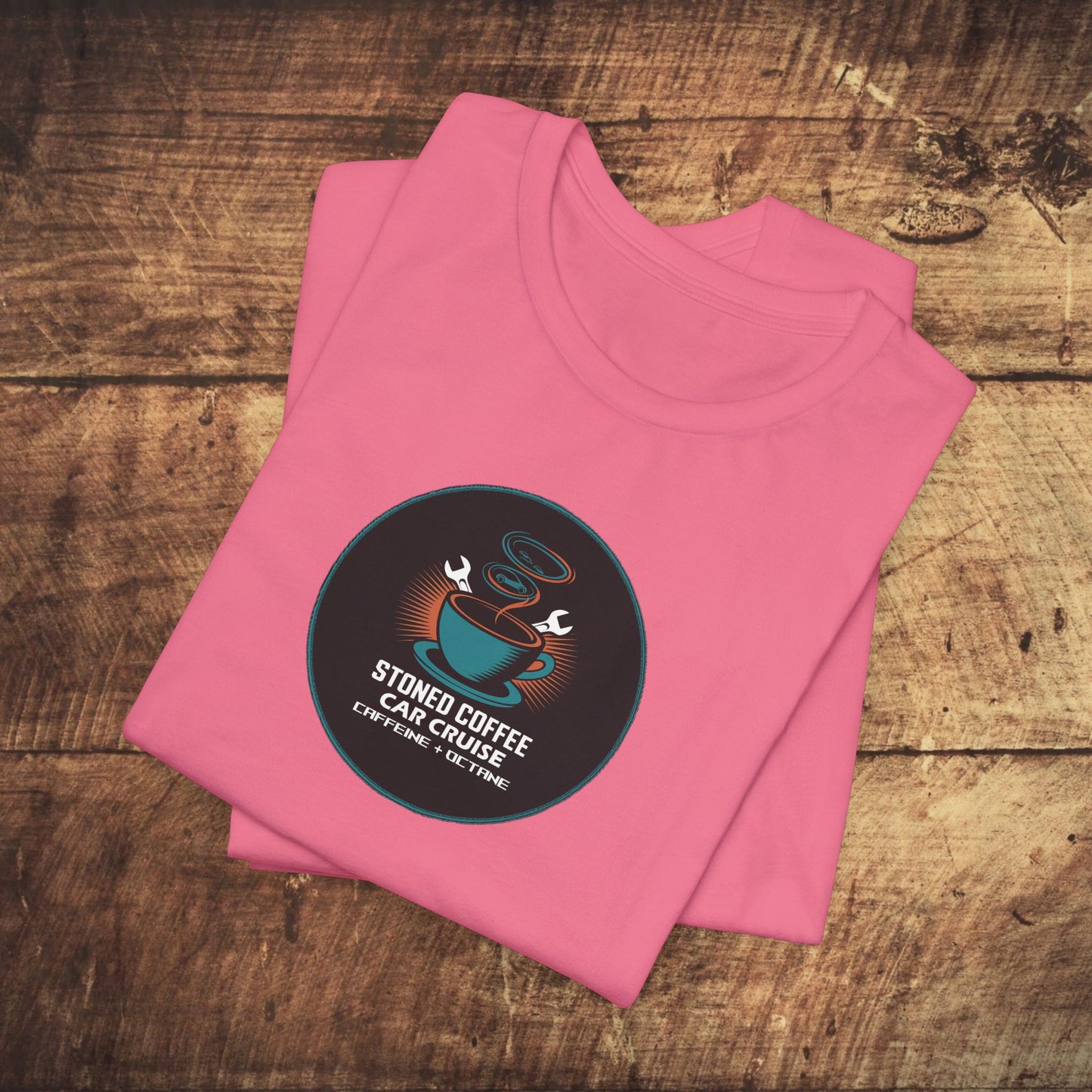 Stoned Coffee Co Car Cruise Tee Caffeine + Octane
