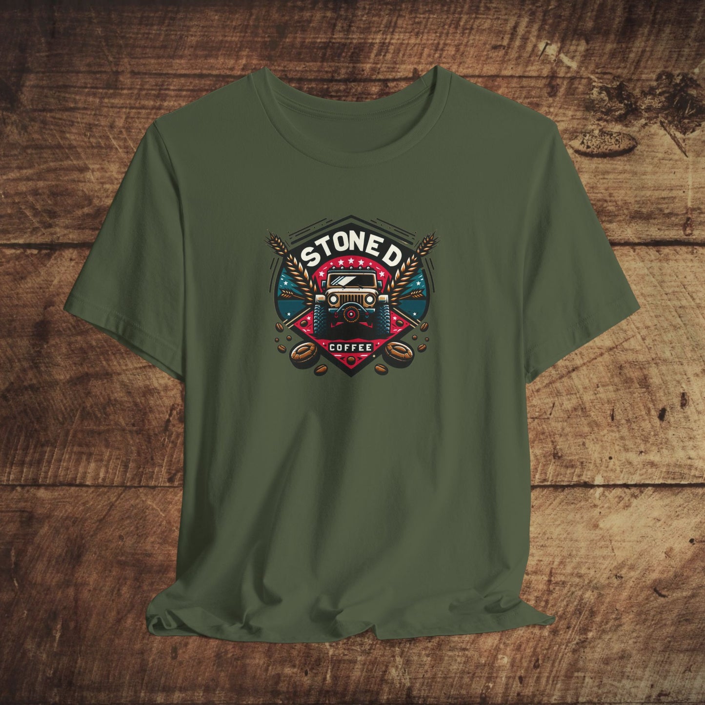 Graphic Tee - Stoned Coffee Company Jeeper Logo
