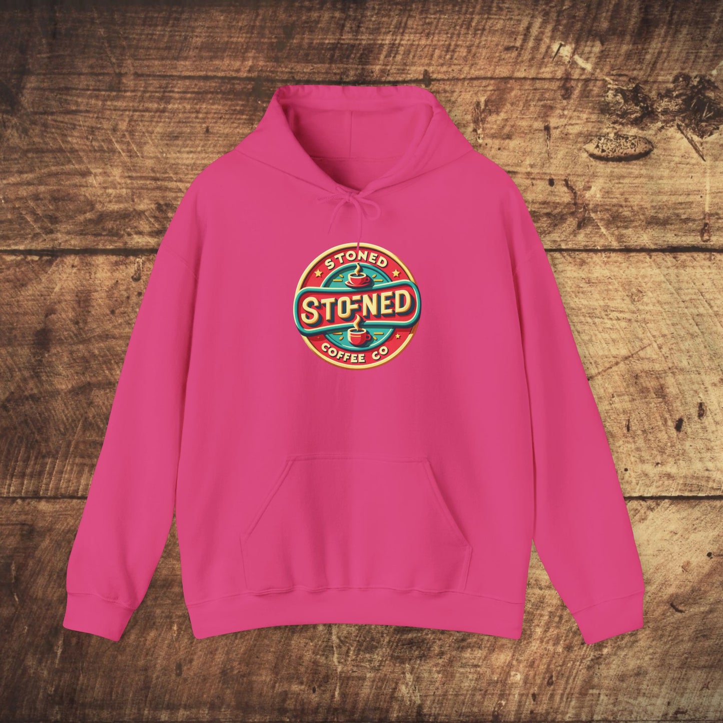 Hooded Sweatshirt - Stoned Coffee Co Logo 2