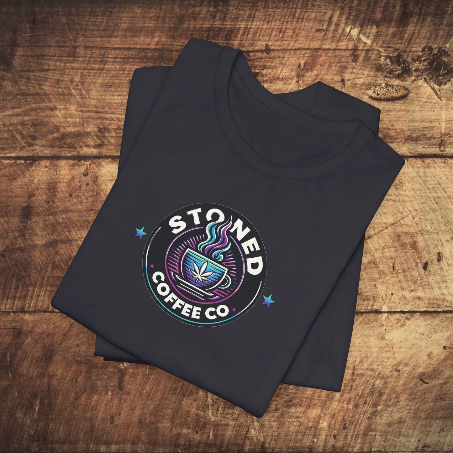 T-Shirt Stoned Coffee Company Logo 5 Unisex