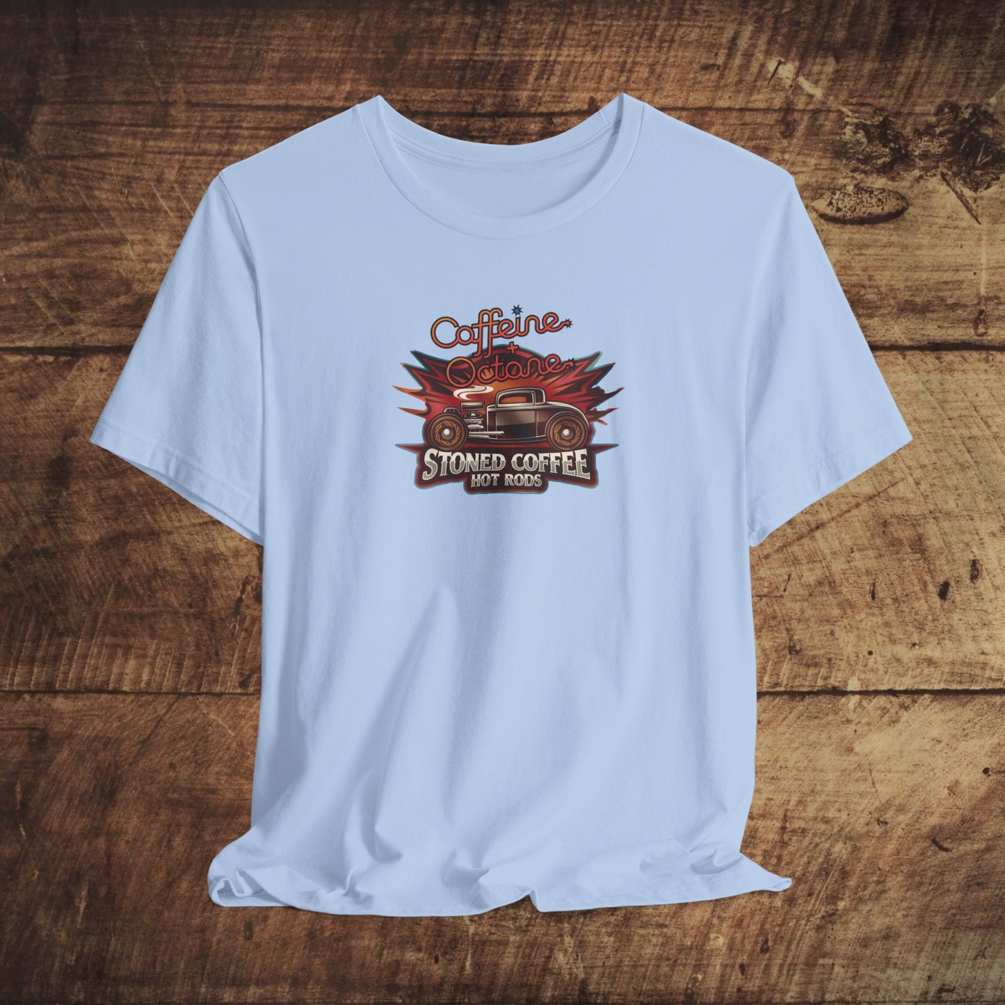Stoned Coffee Co Hot Rods Tee Caffeine + Octane