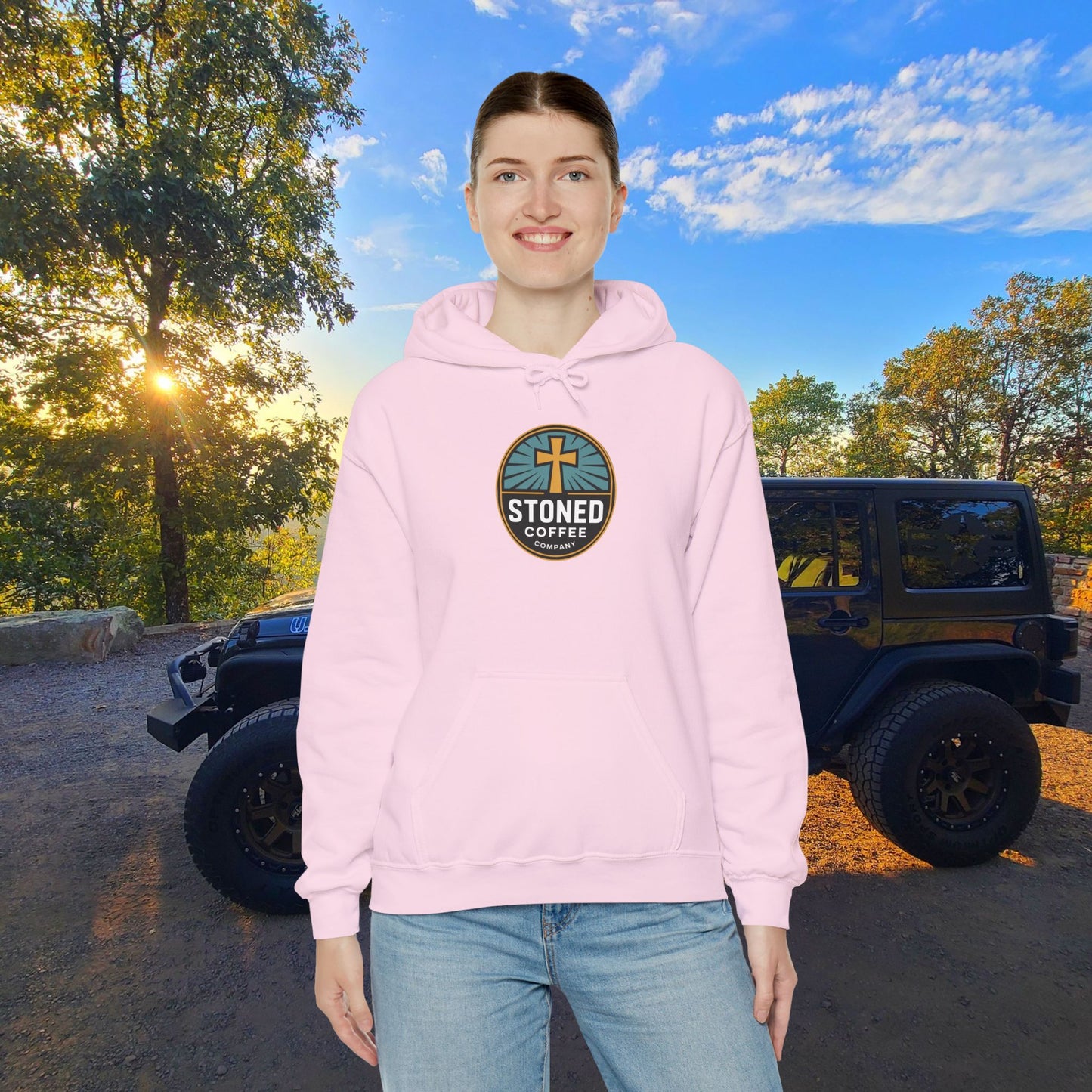 STONED COFFEE COMPANY HOODIE, Pray Often, Read Your Bible, Seek the Truth, Trust in God