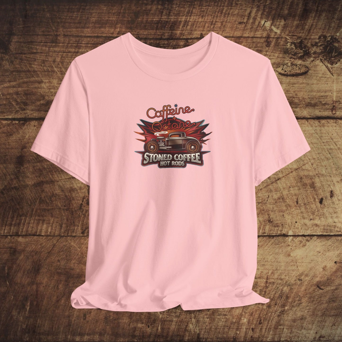 Stoned Coffee Co Hot Rods Tee Caffeine + Octane