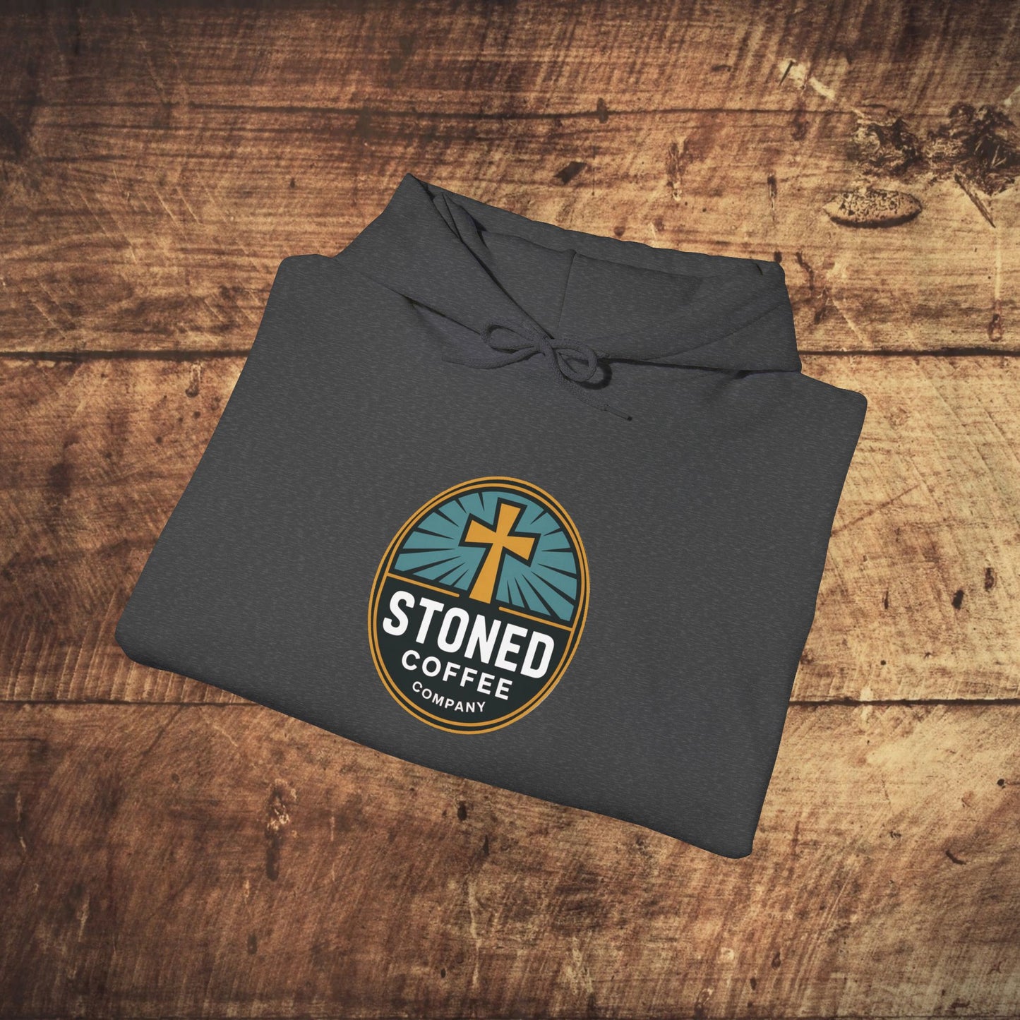 STONED COFFEE COMPANY HOODIE, Pray Often, Read Your Bible, Seek the Truth, Trust in God