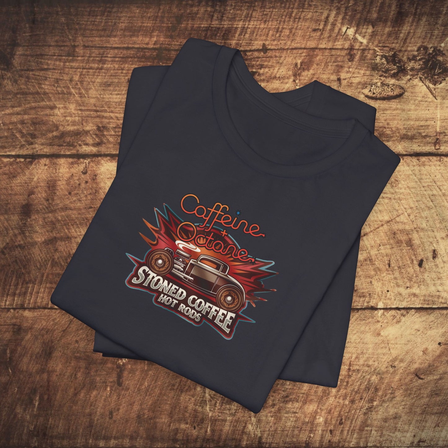 Stoned Coffee Co Hot Rods Tee Caffeine + Octane
