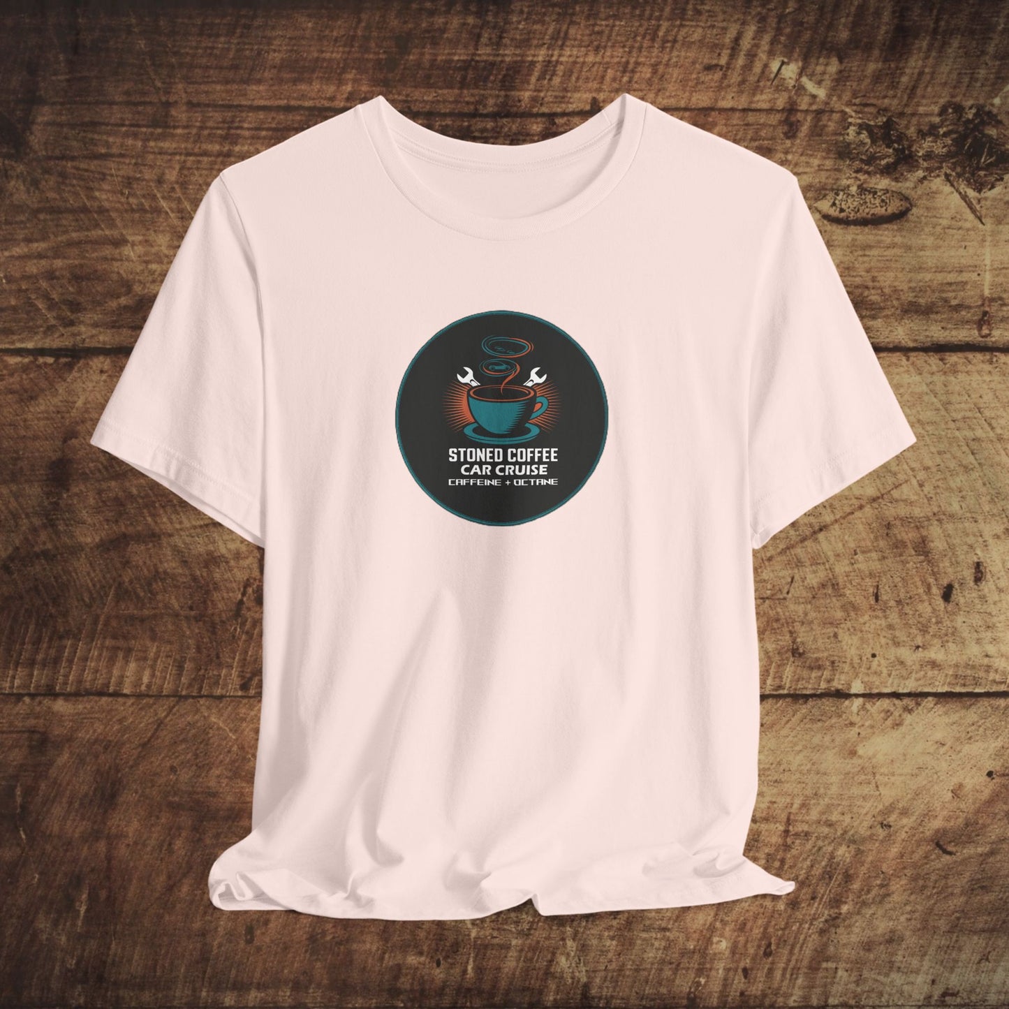 Stoned Coffee Co Car Cruise Tee Caffeine + Octane
