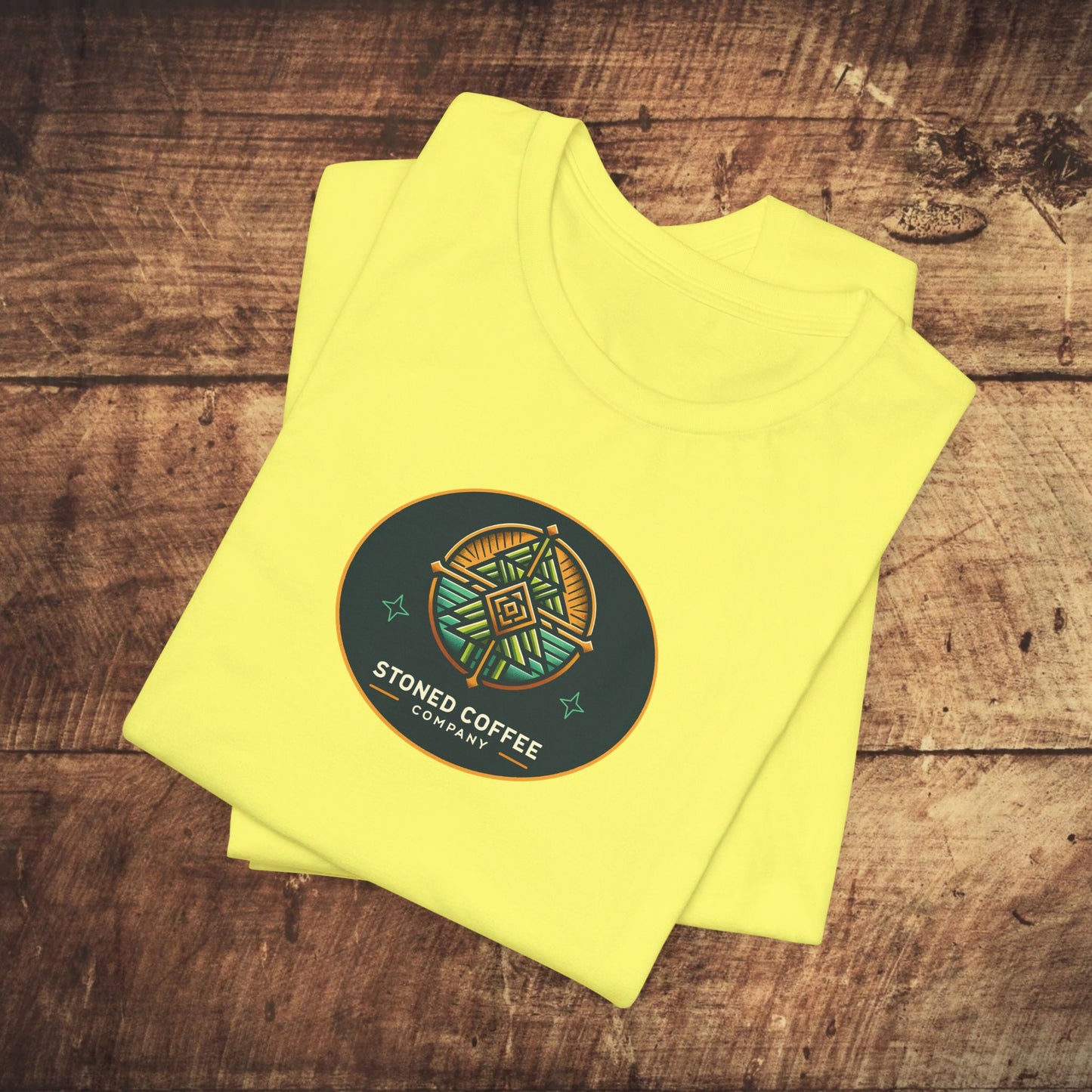 T-Shirt Stoned Coffee Company Pinetree Logo 2