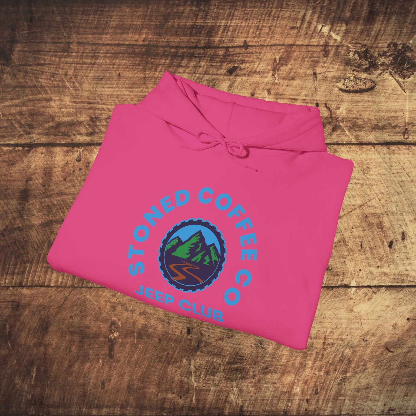 Hooded Sweatshirt Stoned Coffee Co Jeeper Club