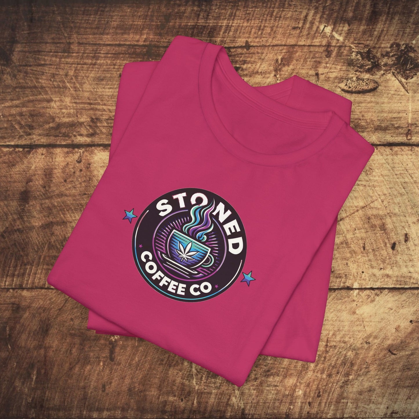 T-Shirt Stoned Coffee Company Logo 5 Unisex