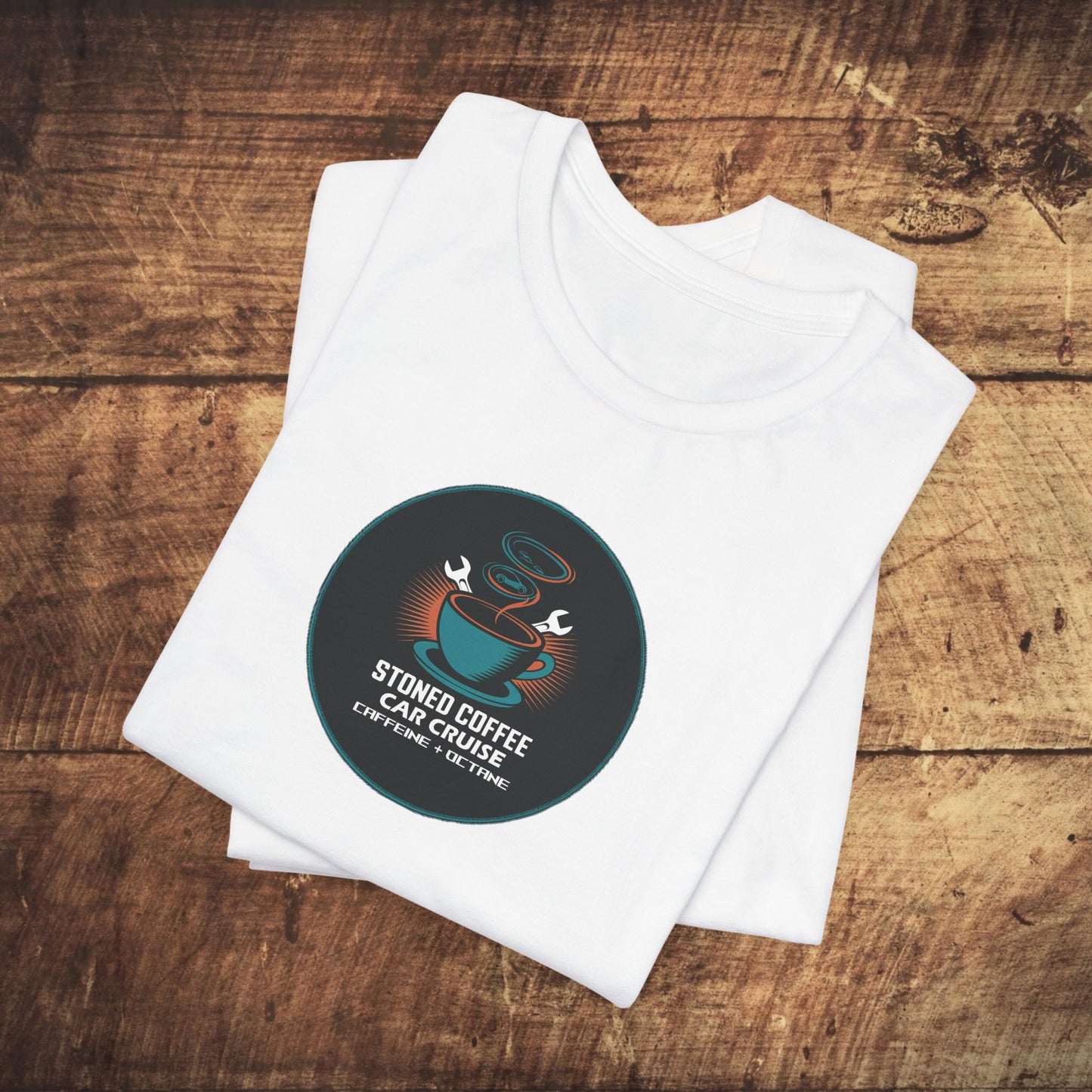Stoned Coffee Co Car Cruise Tee Caffeine + Octane
