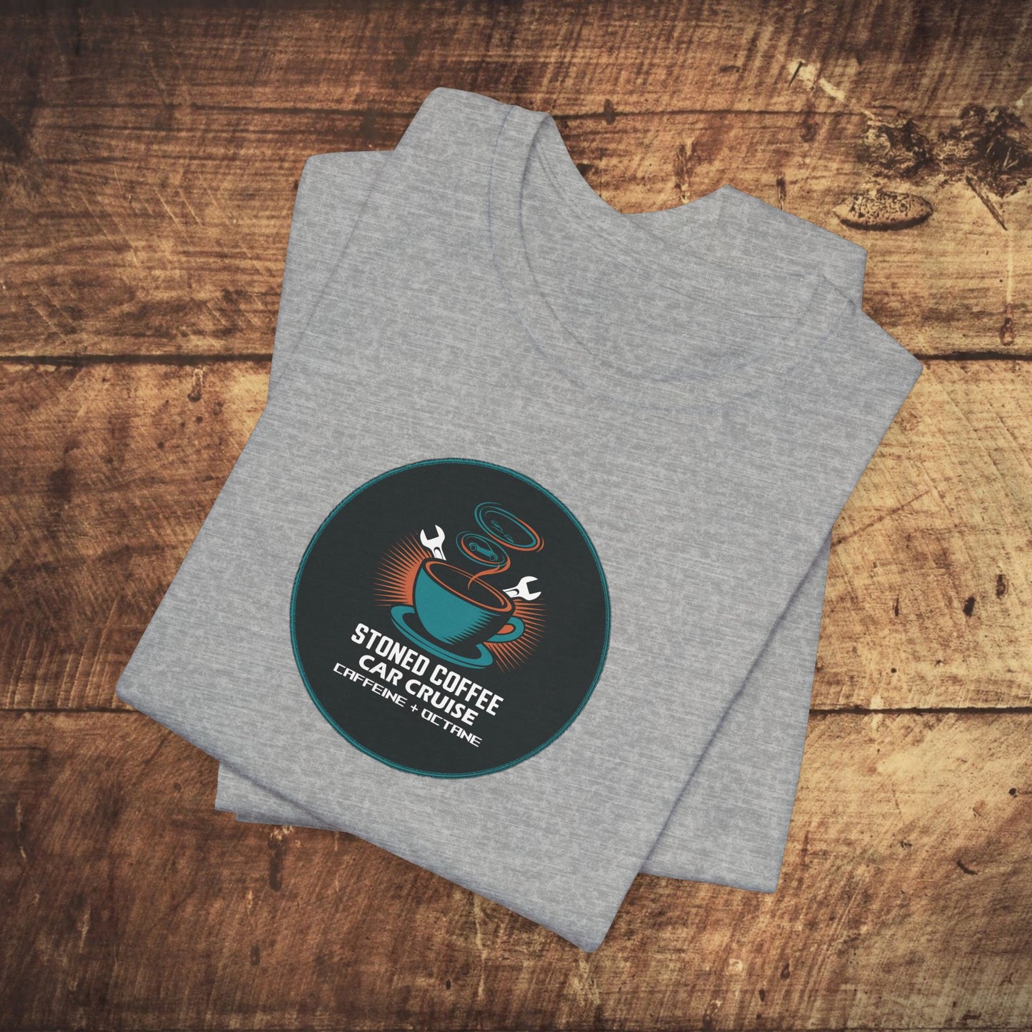 Stoned Coffee Co Car Cruise Tee Caffeine + Octane