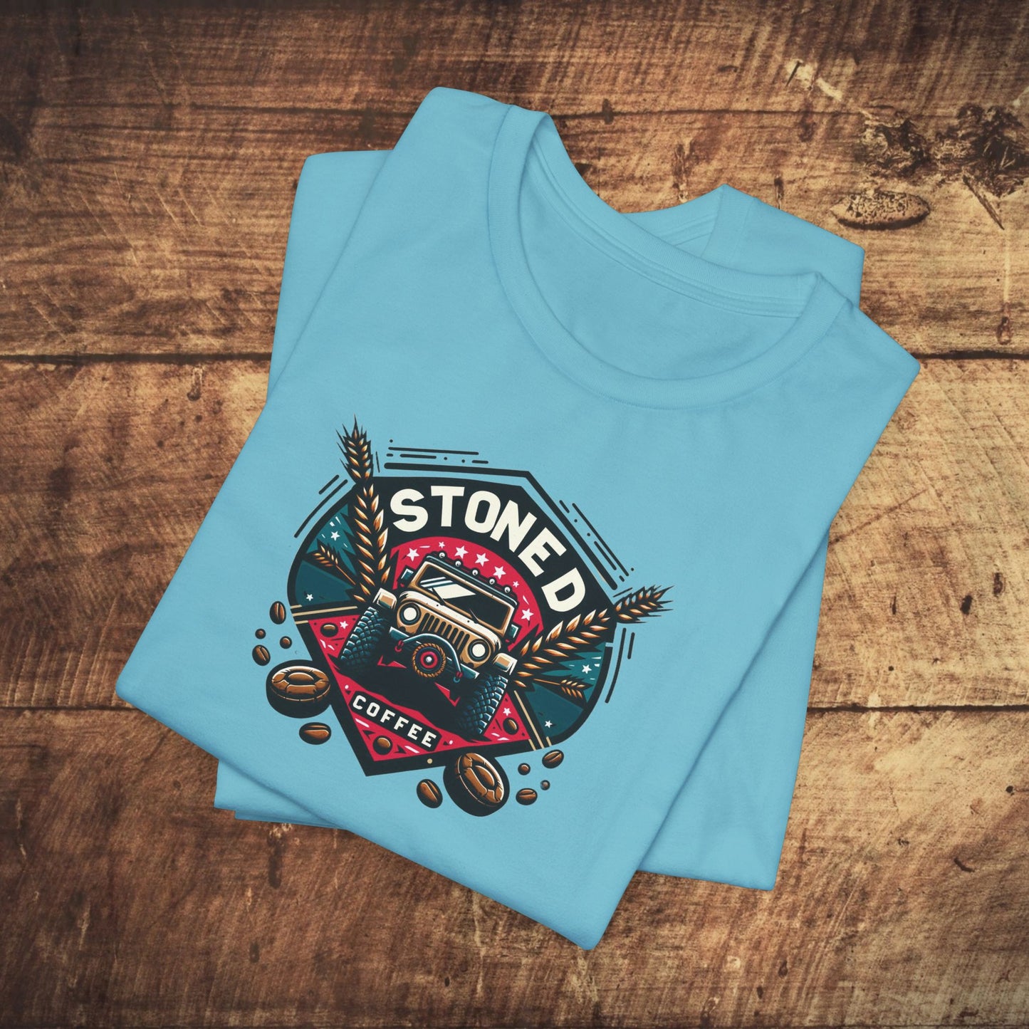 Graphic Tee - Stoned Coffee Company Jeeper Logo