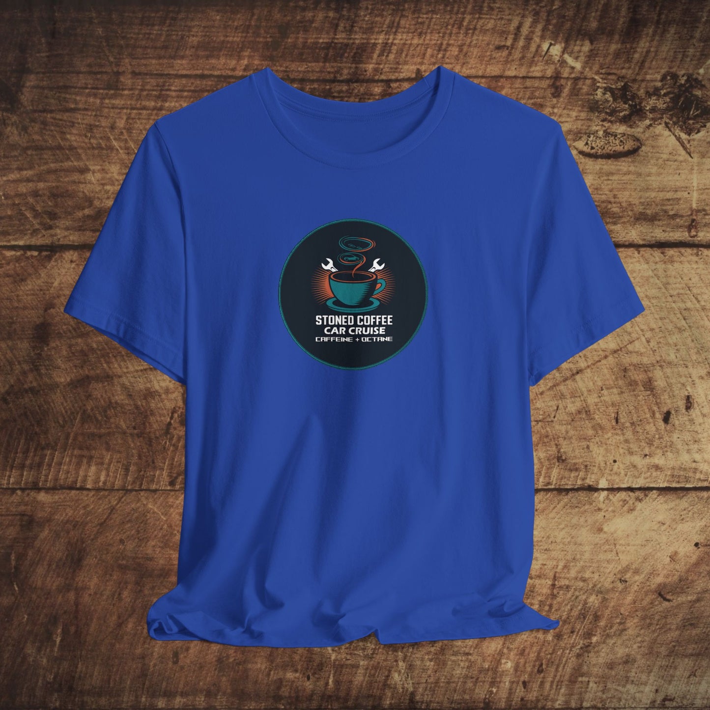 Stoned Coffee Co Car Cruise Tee Caffeine + Octane