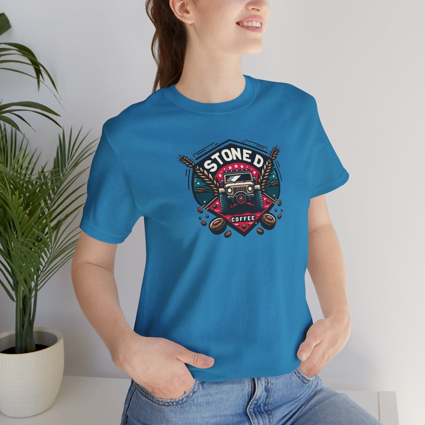 Graphic Tee - Stoned Coffee Company Jeeper Logo