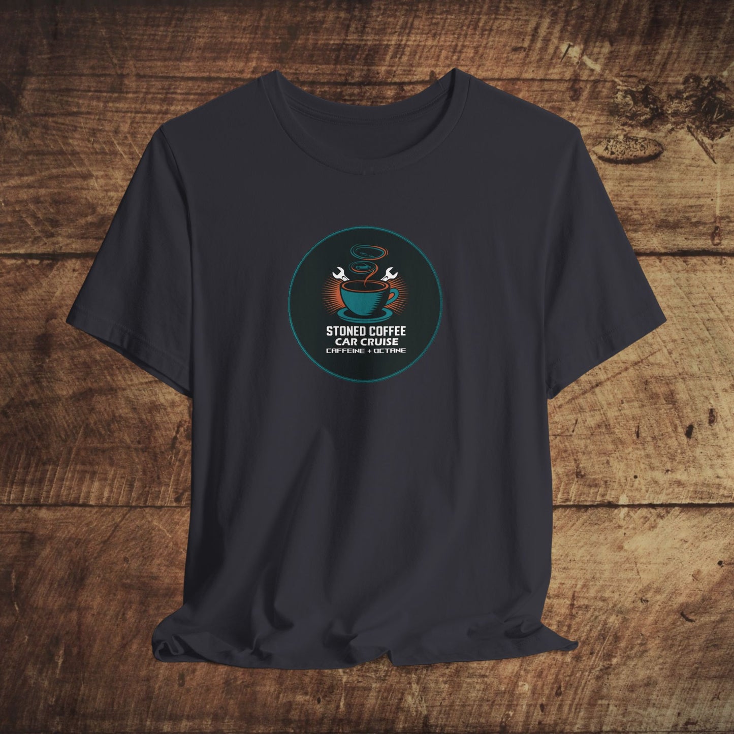 Stoned Coffee Co Car Cruise Tee Caffeine + Octane