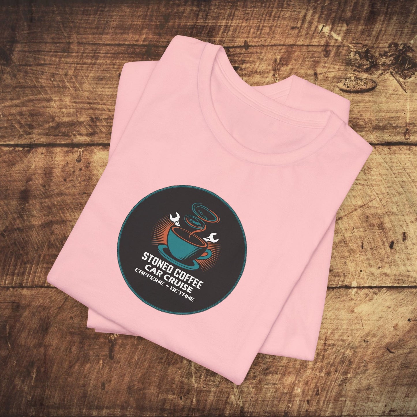 Stoned Coffee Co Car Cruise Tee Caffeine + Octane