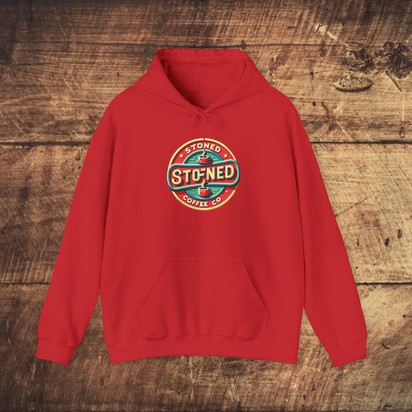 Hooded Sweatshirt - Stoned Coffee Co Logo 2