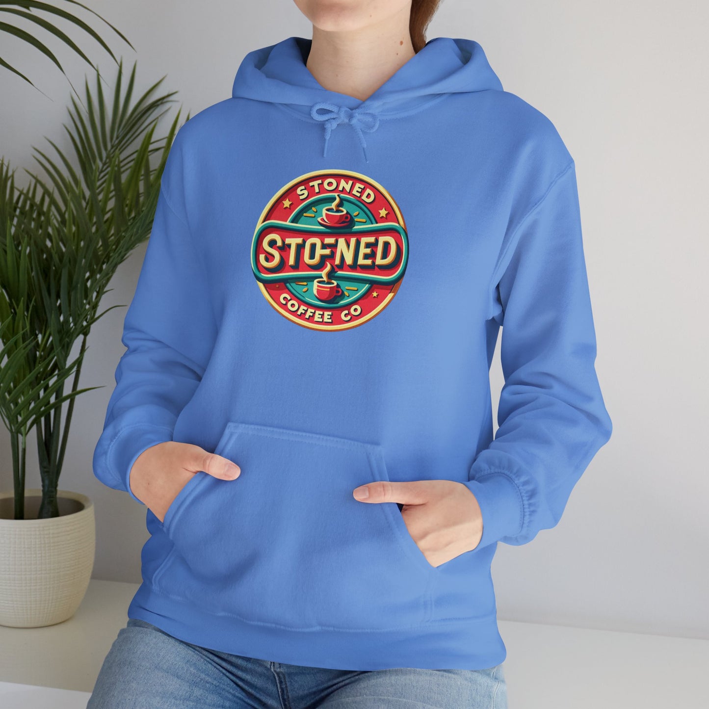Hooded Sweatshirt - Stoned Coffee Co Logo 2
