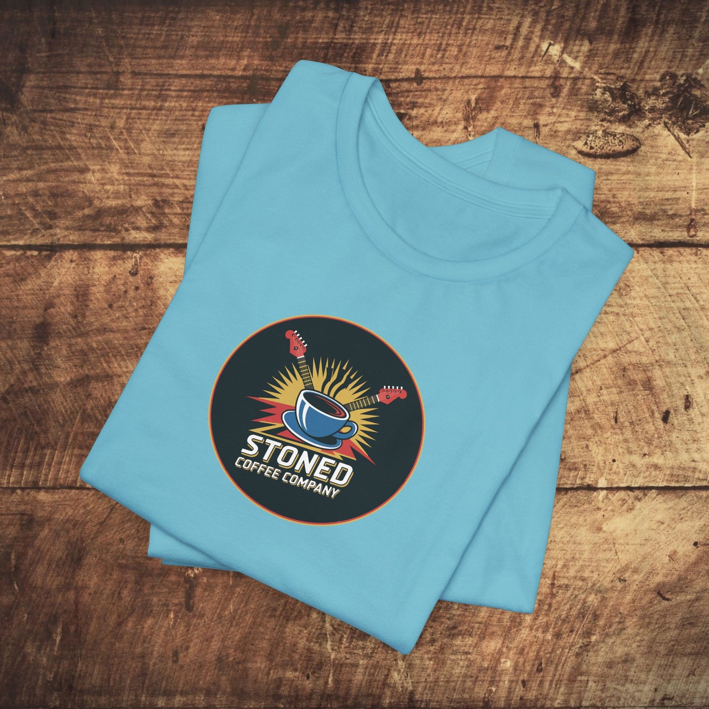 Stoned Coffee Company Rock n Roll Coffee Tee