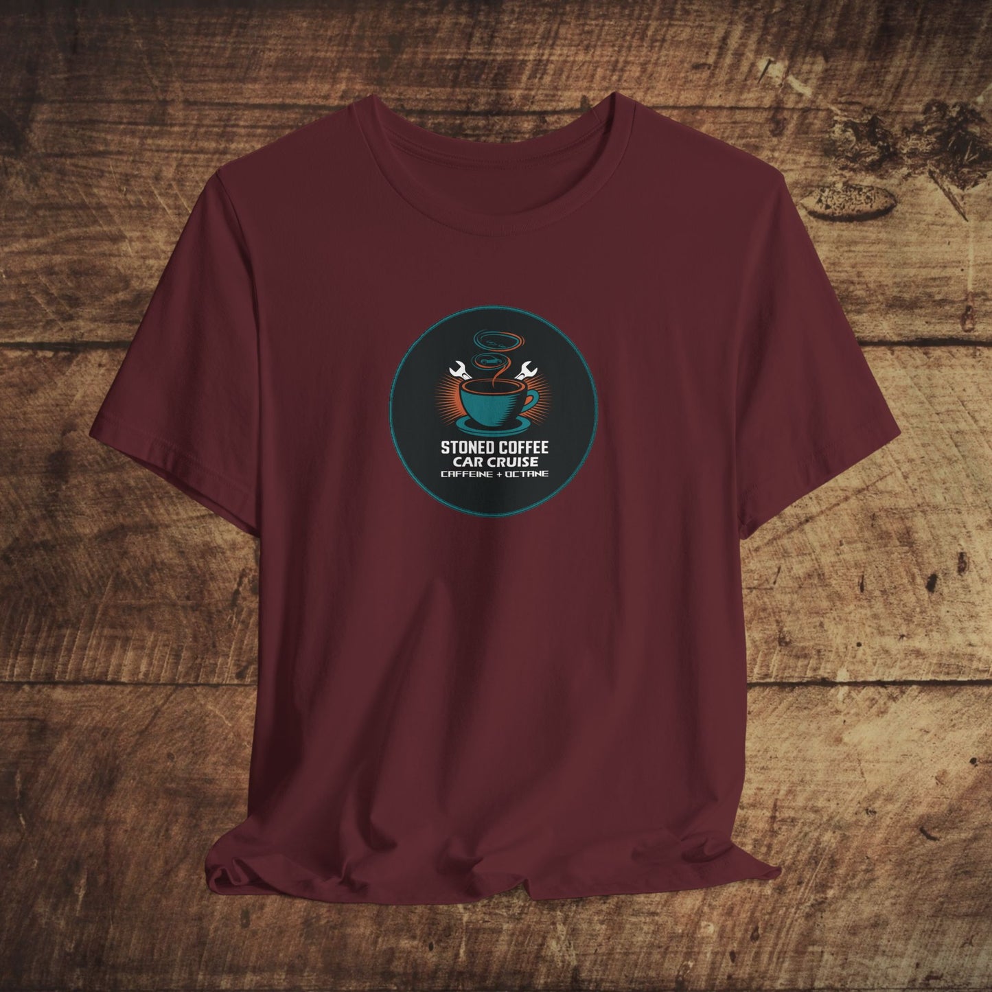Stoned Coffee Co Car Cruise Tee Caffeine + Octane