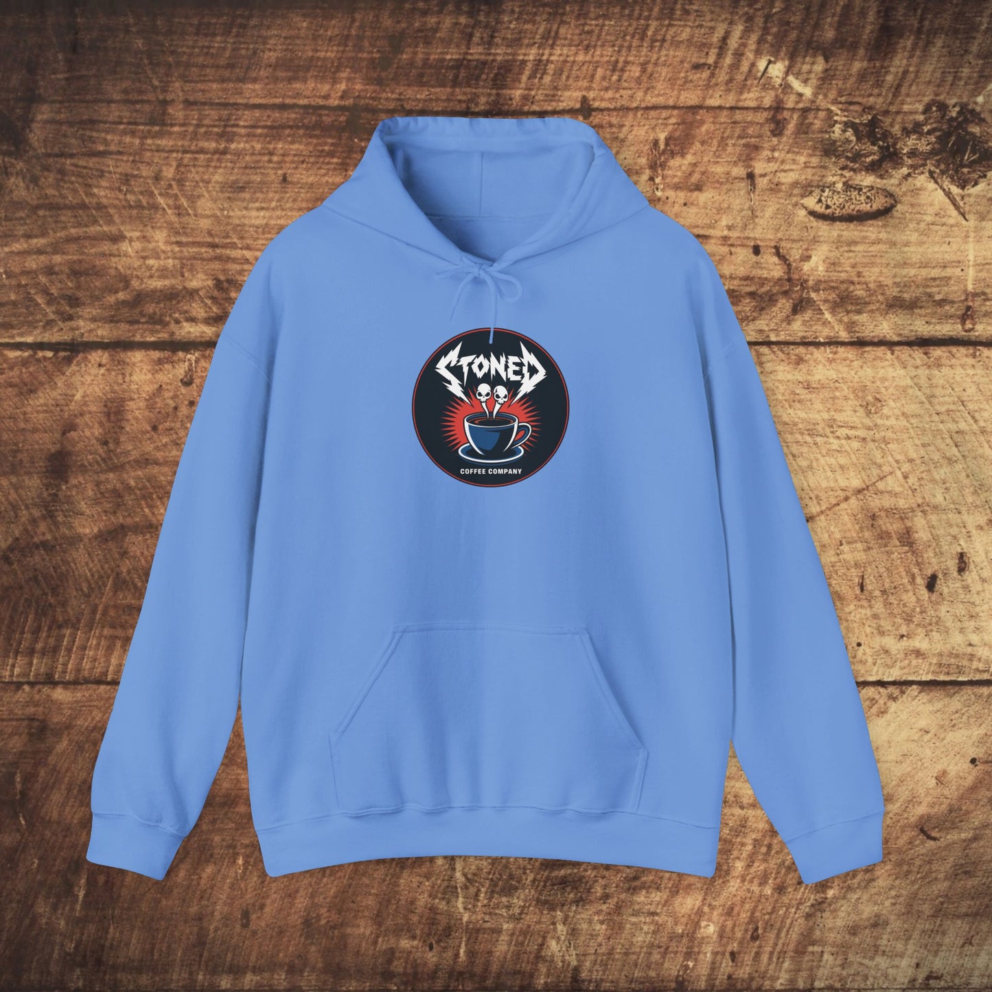 Stoned Coffee Company Escaping Music Souls Hooded Sweatshirt