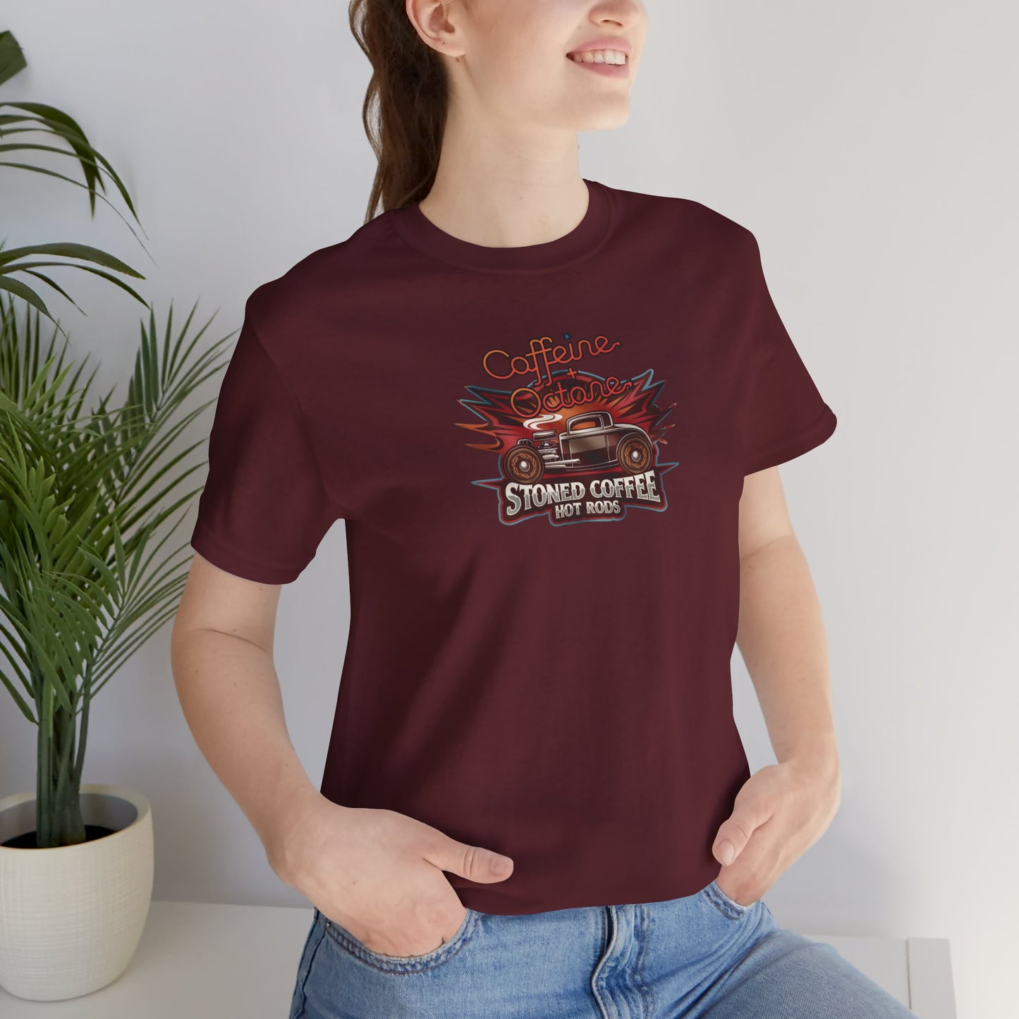 Stoned Coffee Co Hot Rods Tee Caffeine + Octane