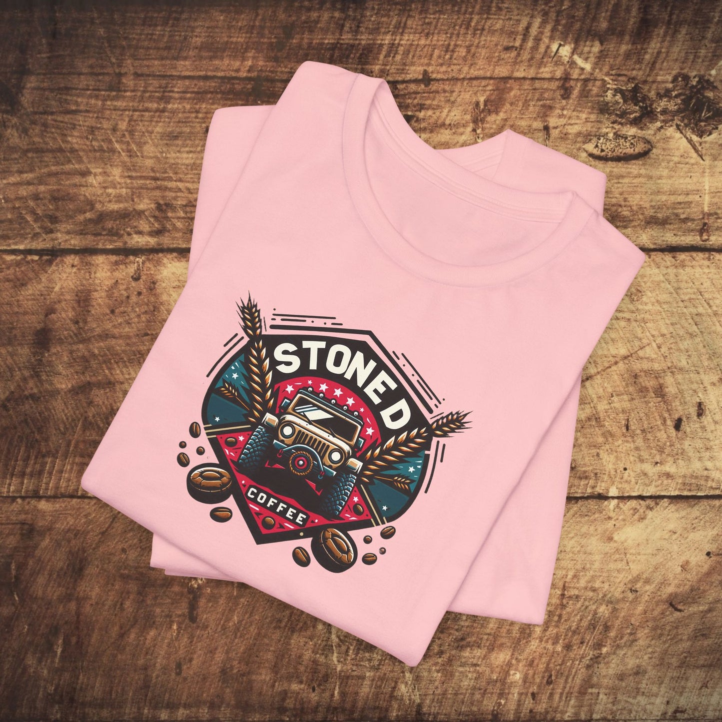 Graphic Tee - Stoned Coffee Company Jeeper Logo