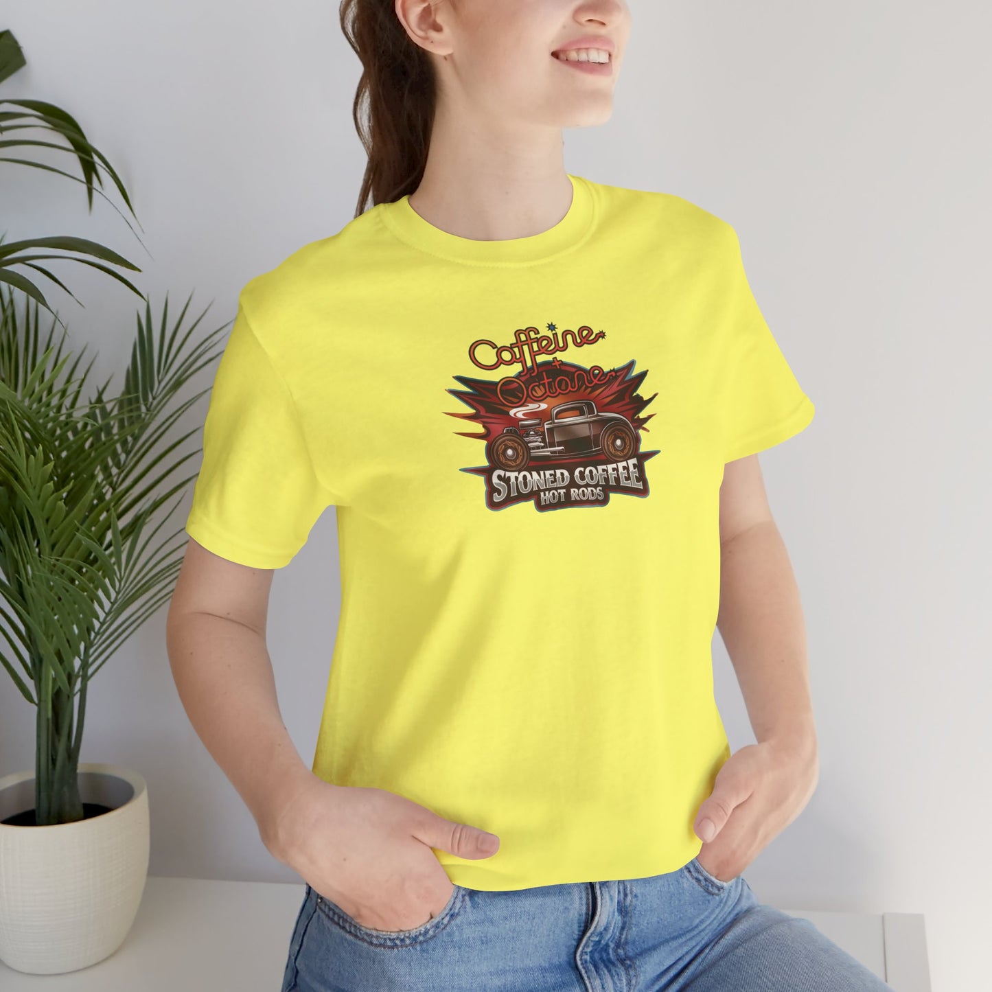 Stoned Coffee Co Hot Rods Tee Caffeine + Octane