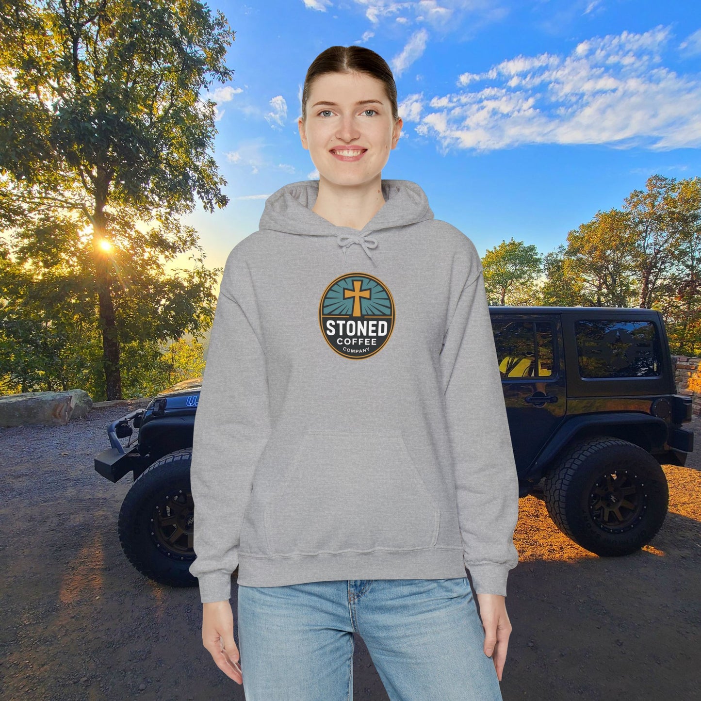 STONED COFFEE COMPANY HOODIE, Pray Often, Read Your Bible, Seek the Truth, Trust in God