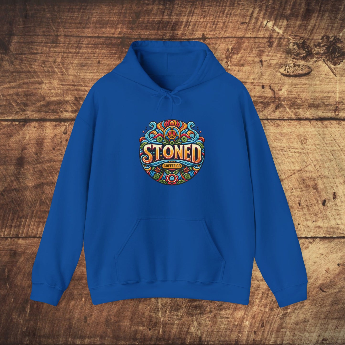 Hooded Sweatshirt Stoned Coffee Company Logo 1