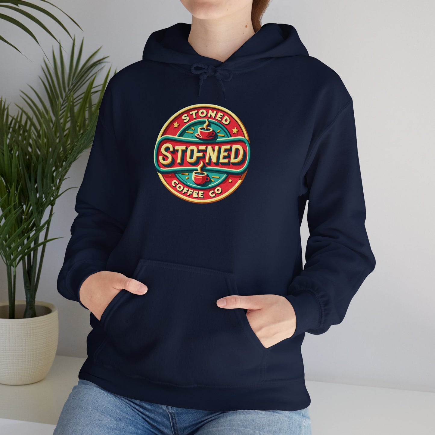 Hooded Sweatshirt - Stoned Coffee Co Logo 2