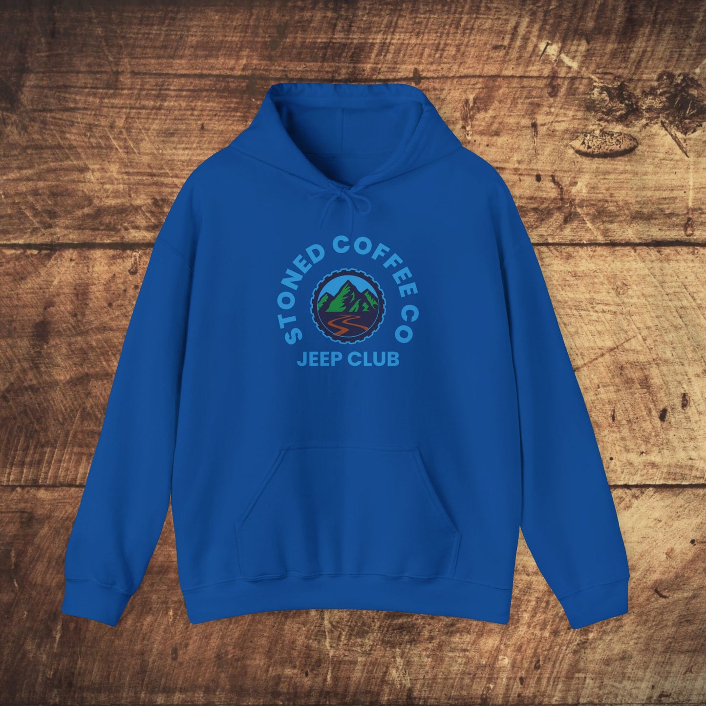 Hooded Sweatshirt Stoned Coffee Co Jeeper Club