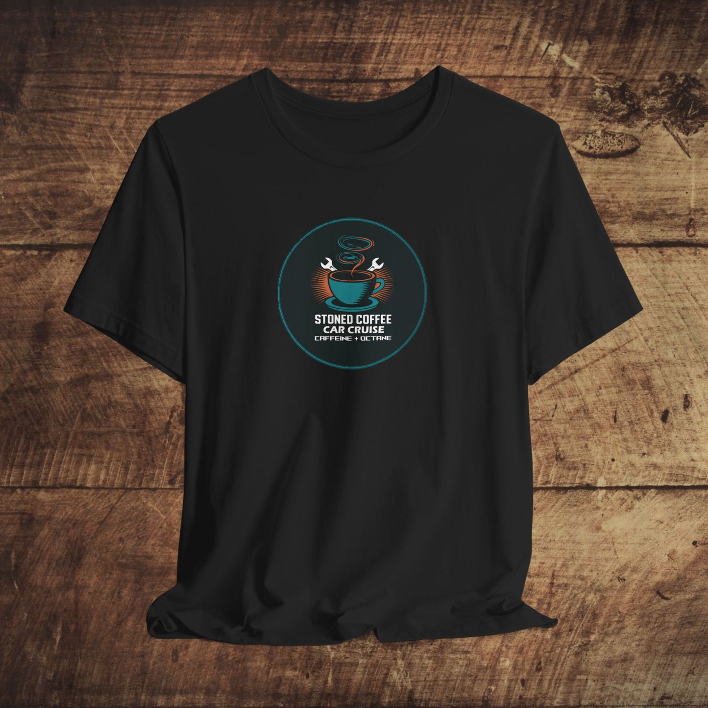 Stoned Coffee Co Car Cruise Tee Caffeine + Octane