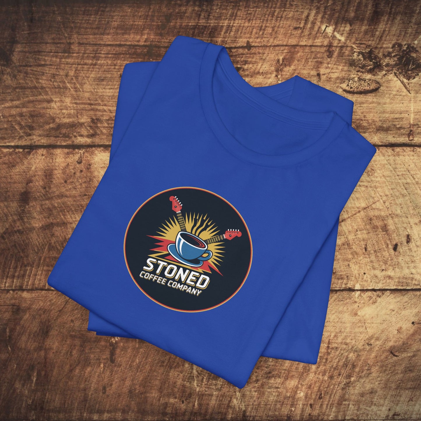 Stoned Coffee Company Rock n Roll Coffee Tee