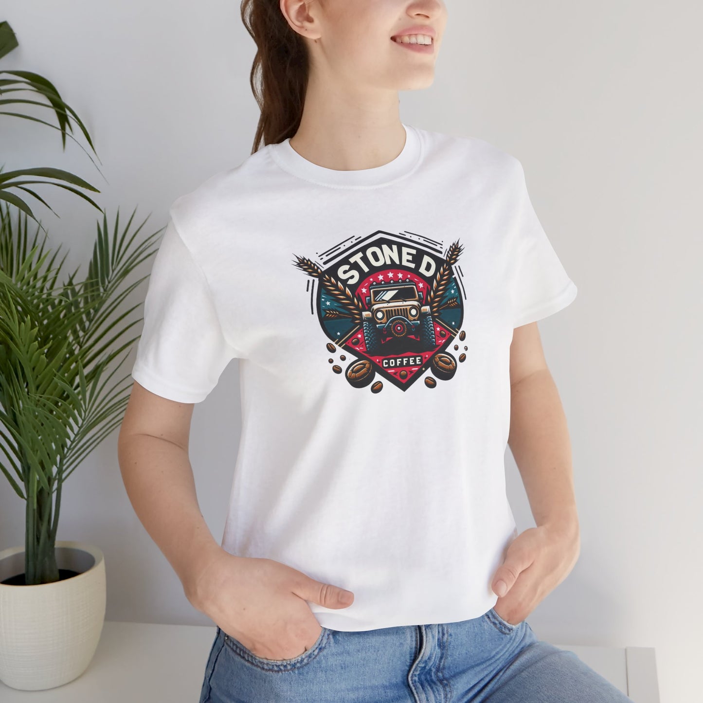 Graphic Tee - Stoned Coffee Company Jeeper Logo