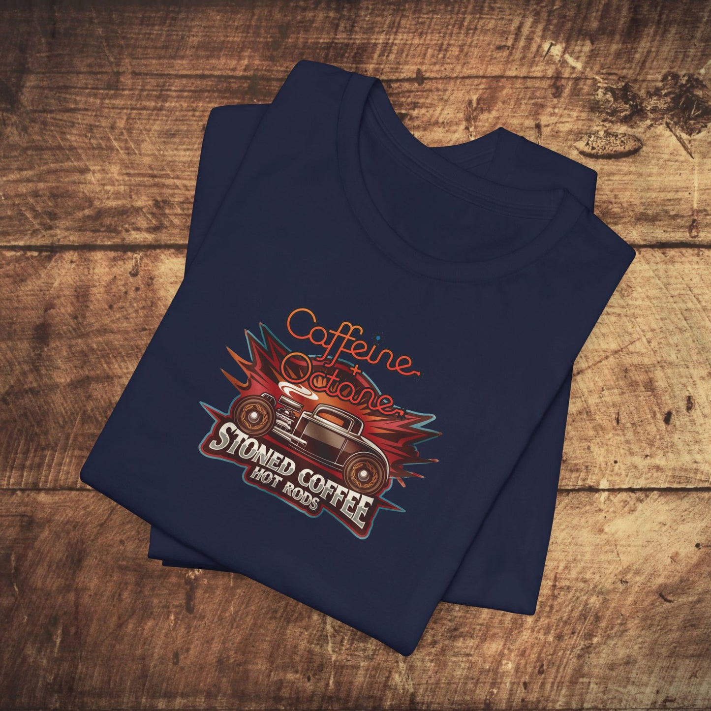 Stoned Coffee Co Hot Rods Tee Caffeine + Octane