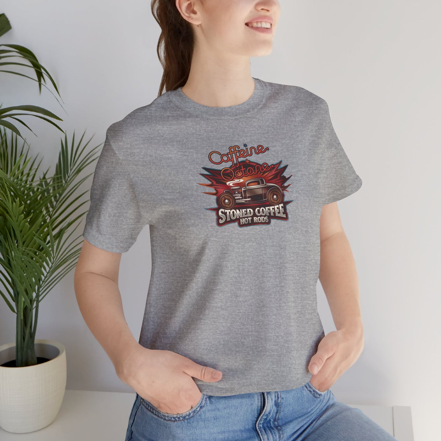 Stoned Coffee Co Hot Rods Tee Caffeine + Octane