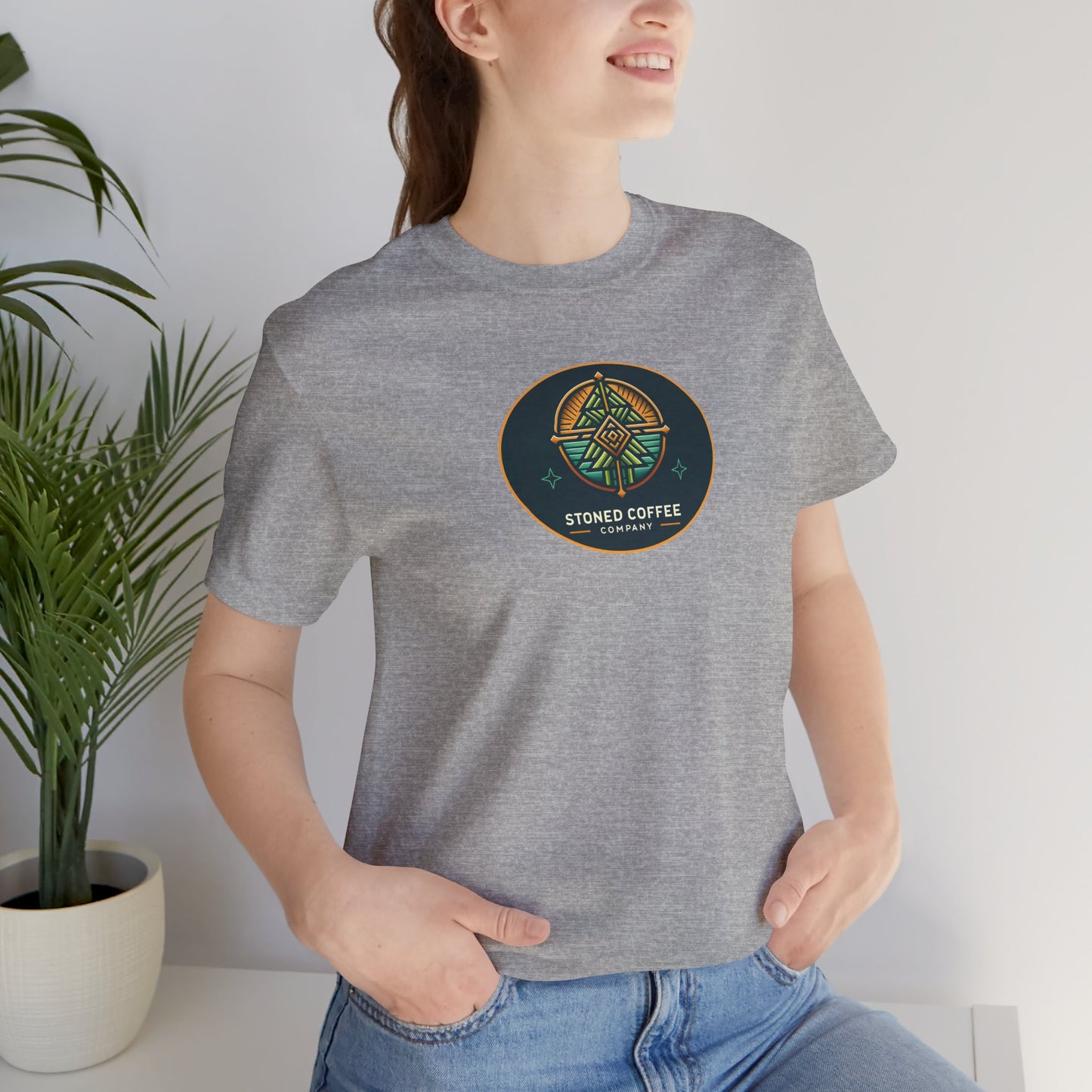 T-Shirt Stoned Coffee Company Pinetree Logo 2