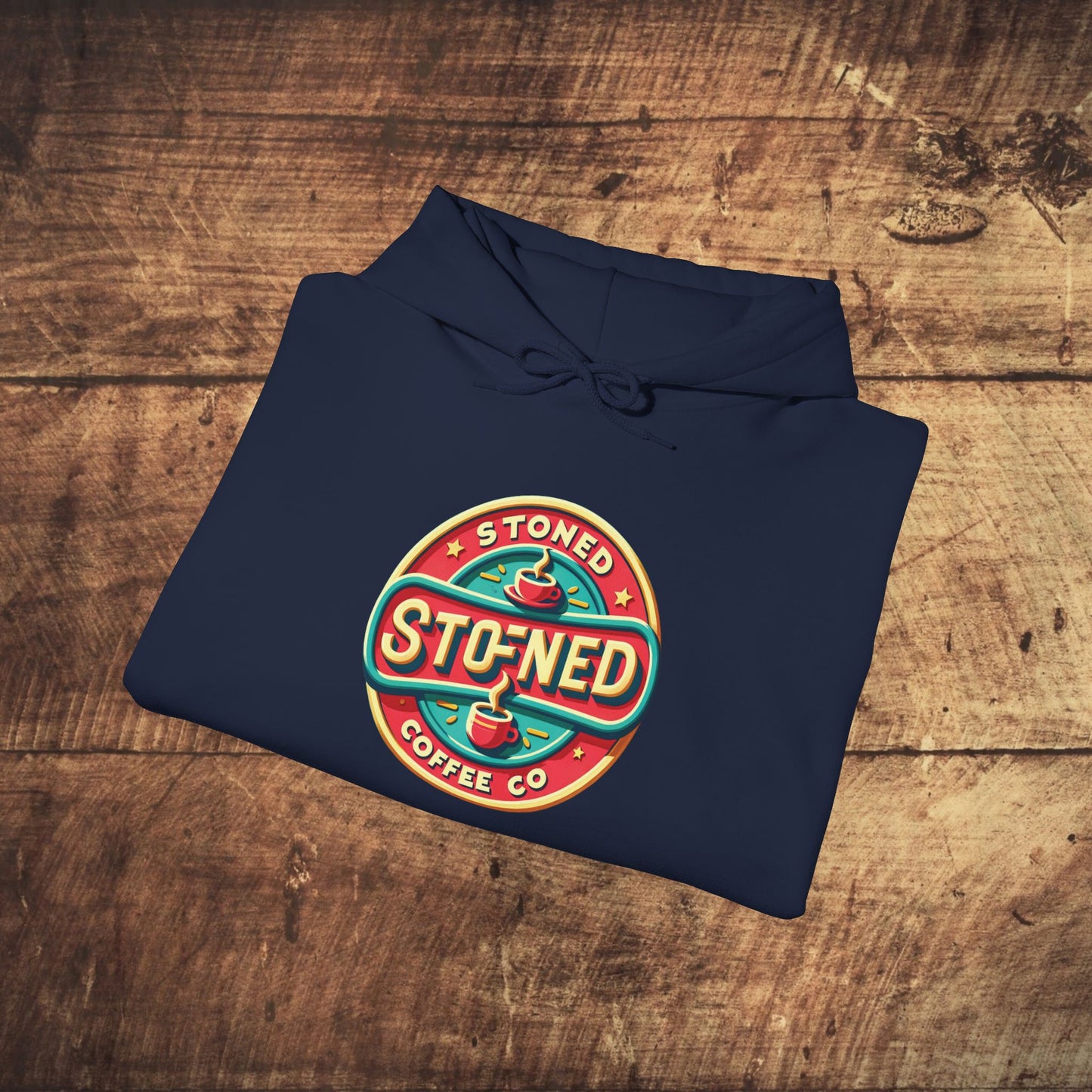 Hooded Sweatshirt - Stoned Coffee Co Logo 2