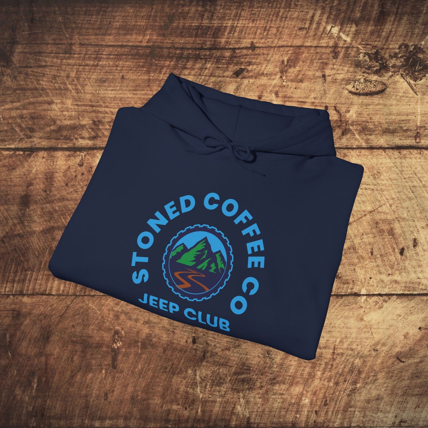 Hooded Sweatshirt Stoned Coffee Co Jeeper Club