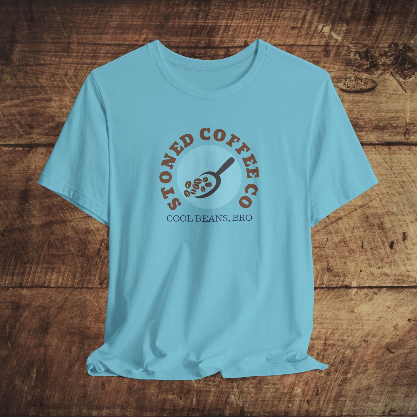 T-Shirt - Stoned Coffee Co, Cool Beans Bro Graphic Tee