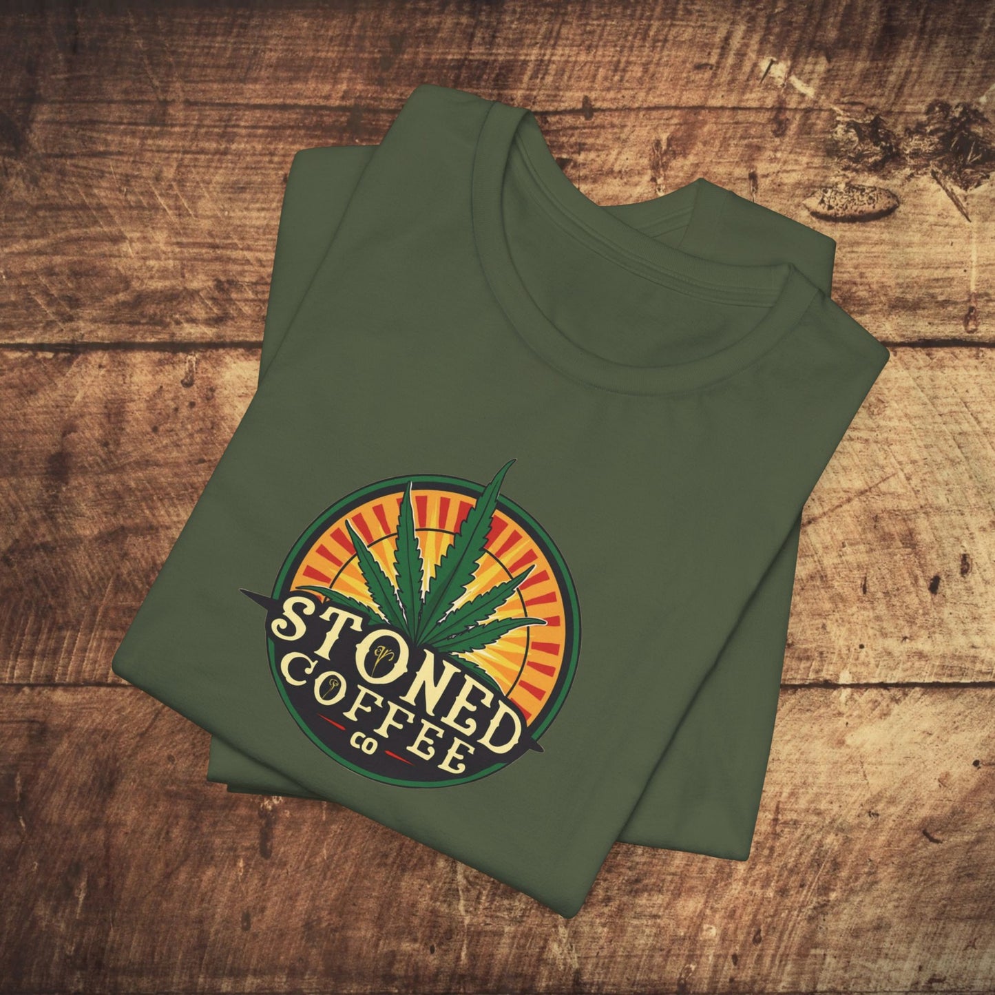 Stoned Coffee Co Unisex Tee Logo 3