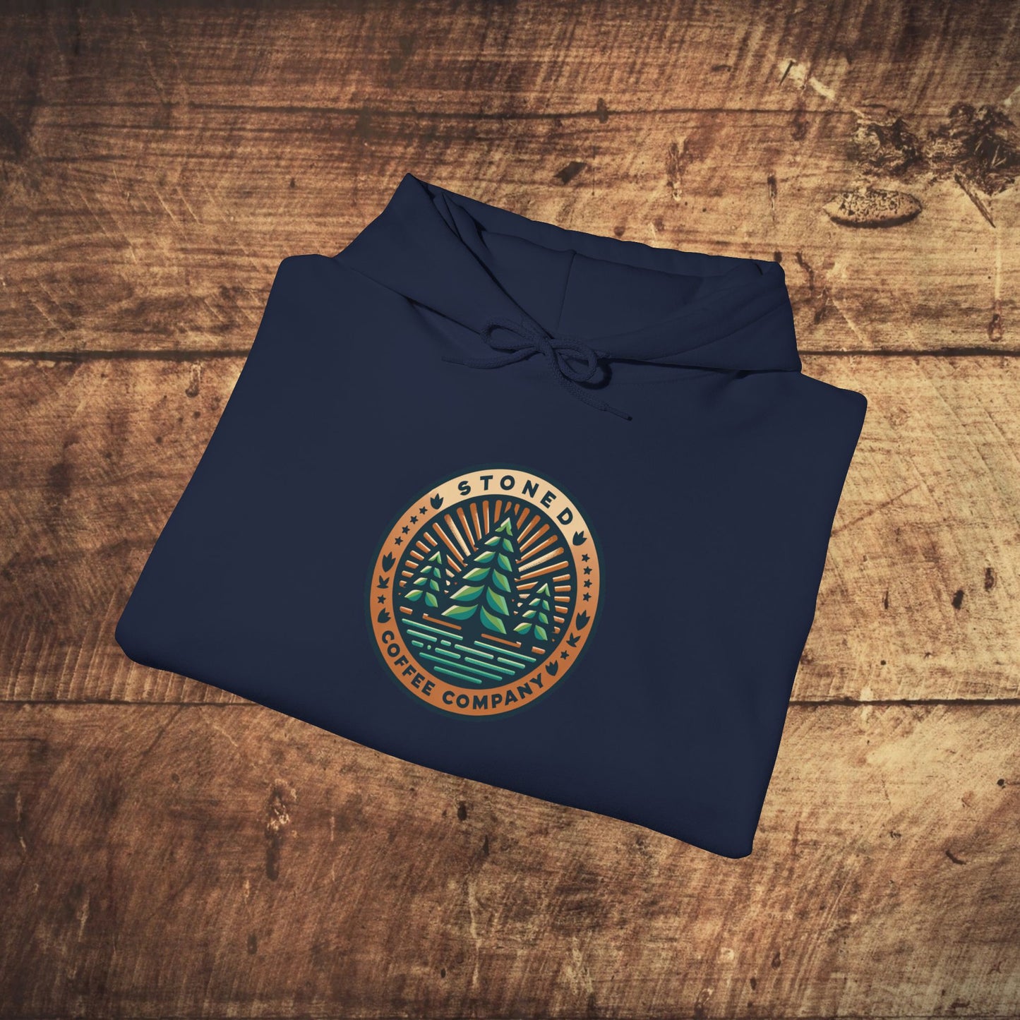 Stoned Coffee Company Hoodie — "Let All the Trees of the Forest Sing for Joy" (Psalm 96:12)