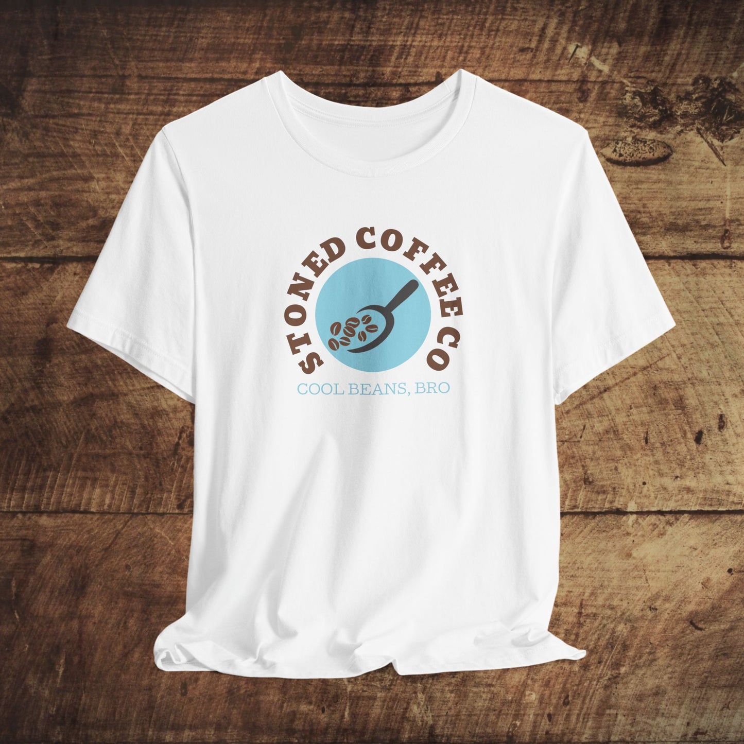 T-Shirt - Stoned Coffee Co, Cool Beans Bro Graphic Tee