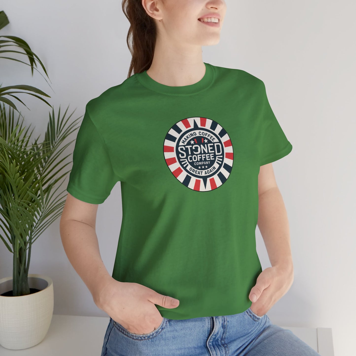 Stoned Coffee Company Making Coffee Great Again Poker chip Unisex T-Shirt