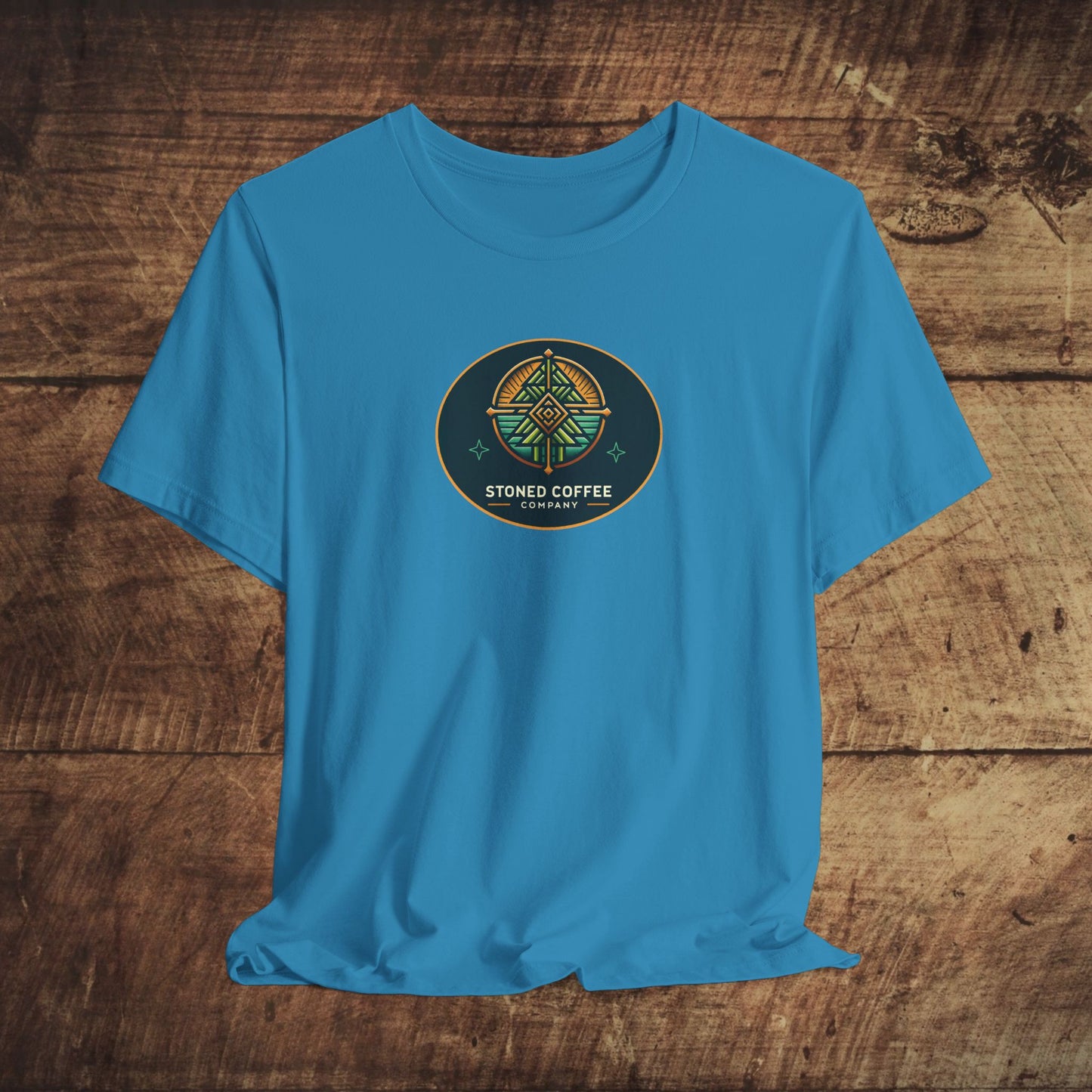 T-Shirt Stoned Coffee Company Pinetree Logo 2