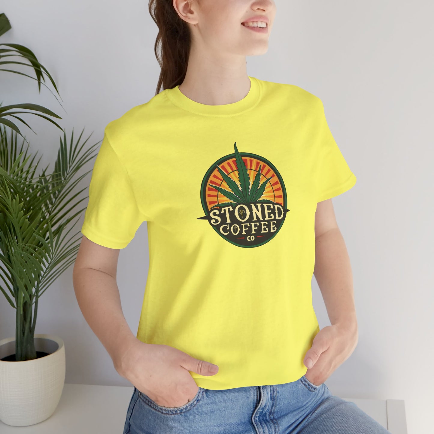 Stoned Coffee Co Unisex Tee Logo 3