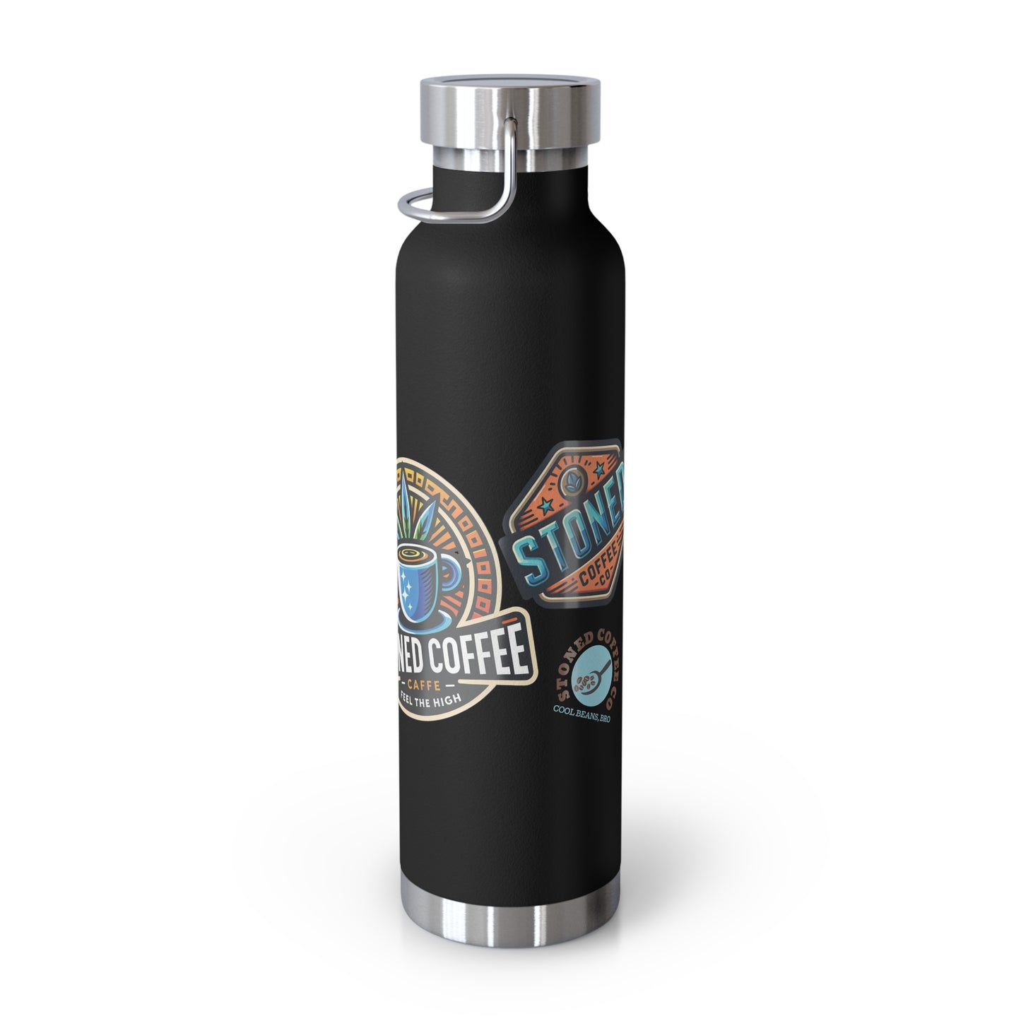 Stoned Coffee Co Copper Vacuum Insulated Bottle, 22oz